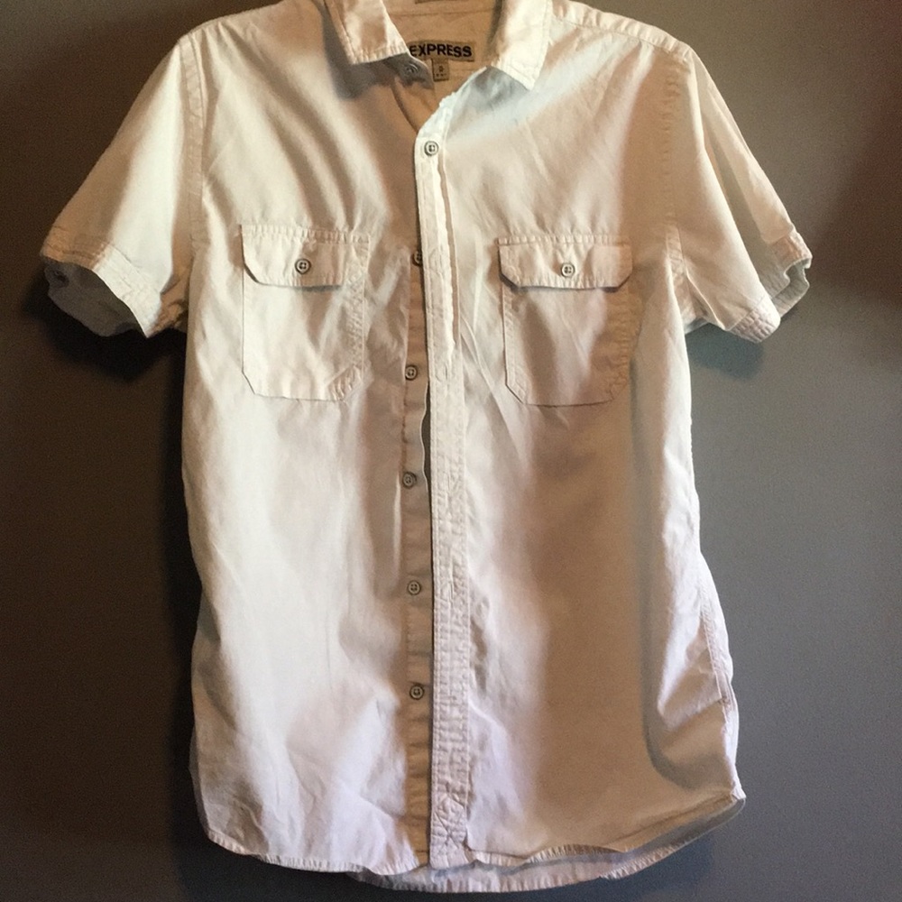 Express Button down short sleeve